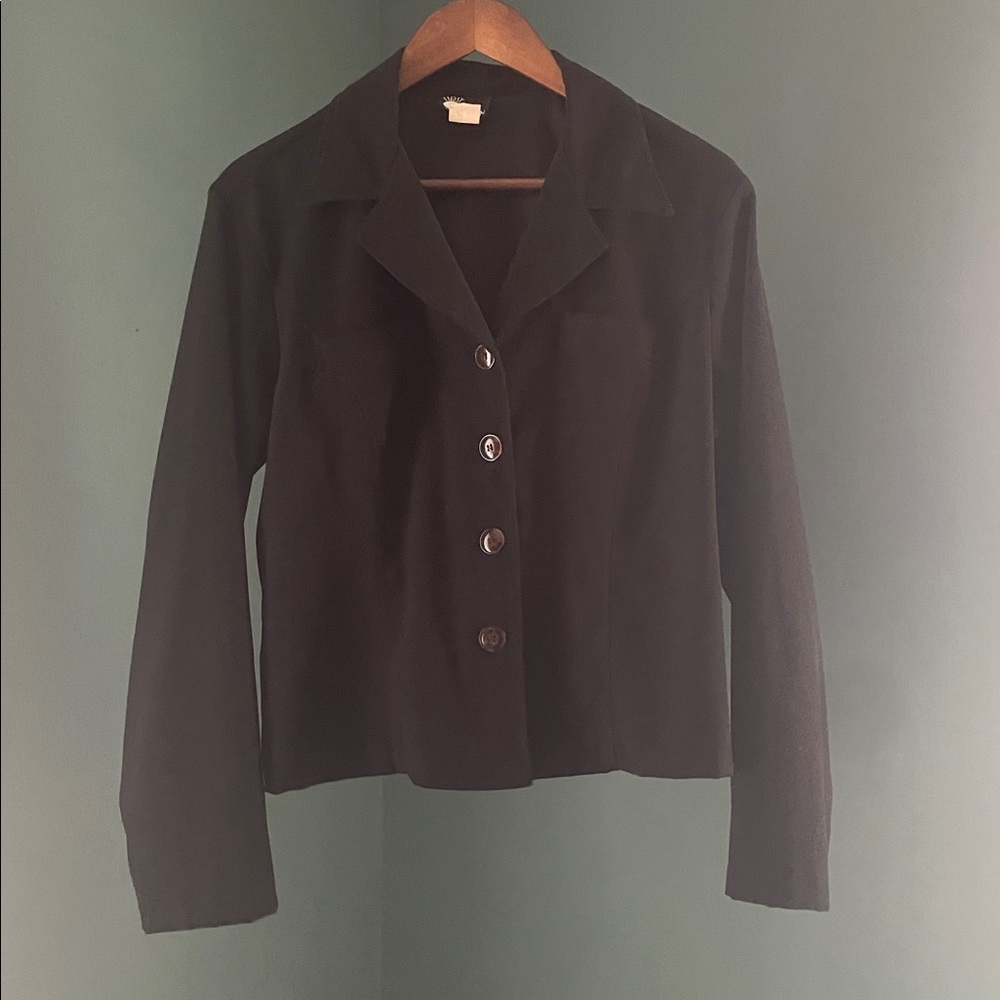 First Option Black light weight jacket - Large vi… - image 1